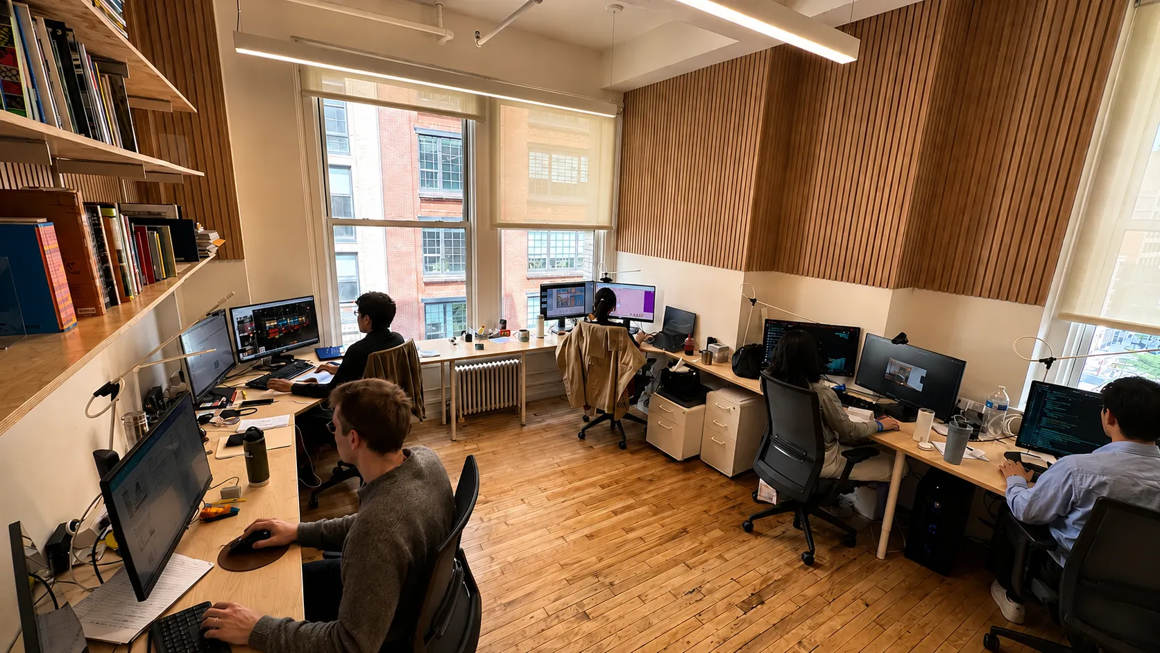 The AMPOPS studio, Manhattan.