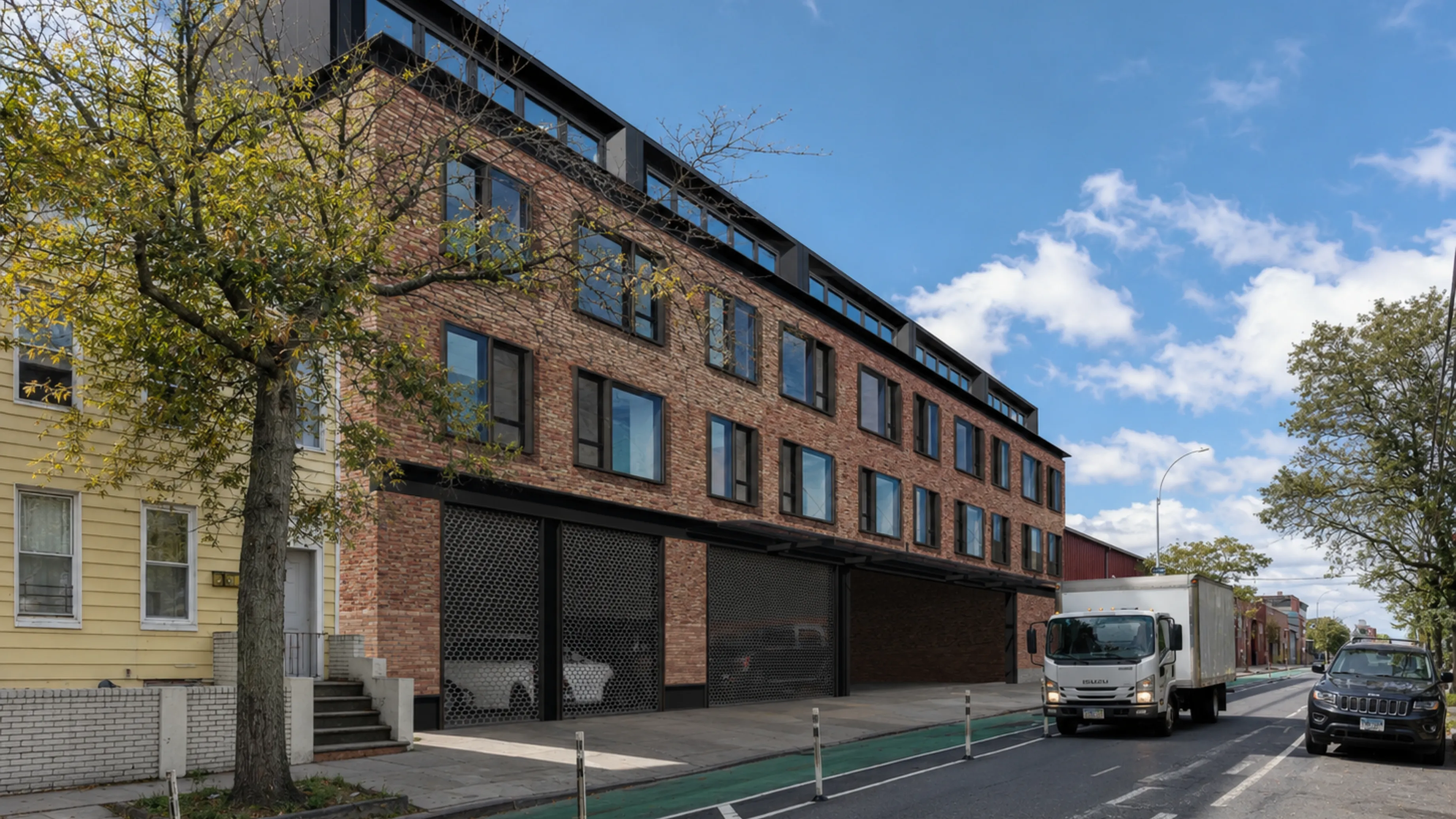 Warehouse Facade, South Bronx 